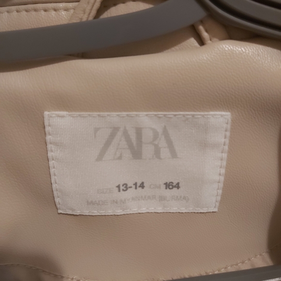 Zara faux leather jacket NWOT - Picture 3 of 4